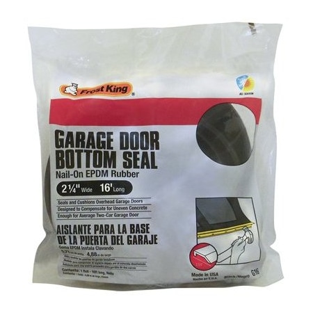 Thermwell Products 16'BLK Garage DR Bottom G16